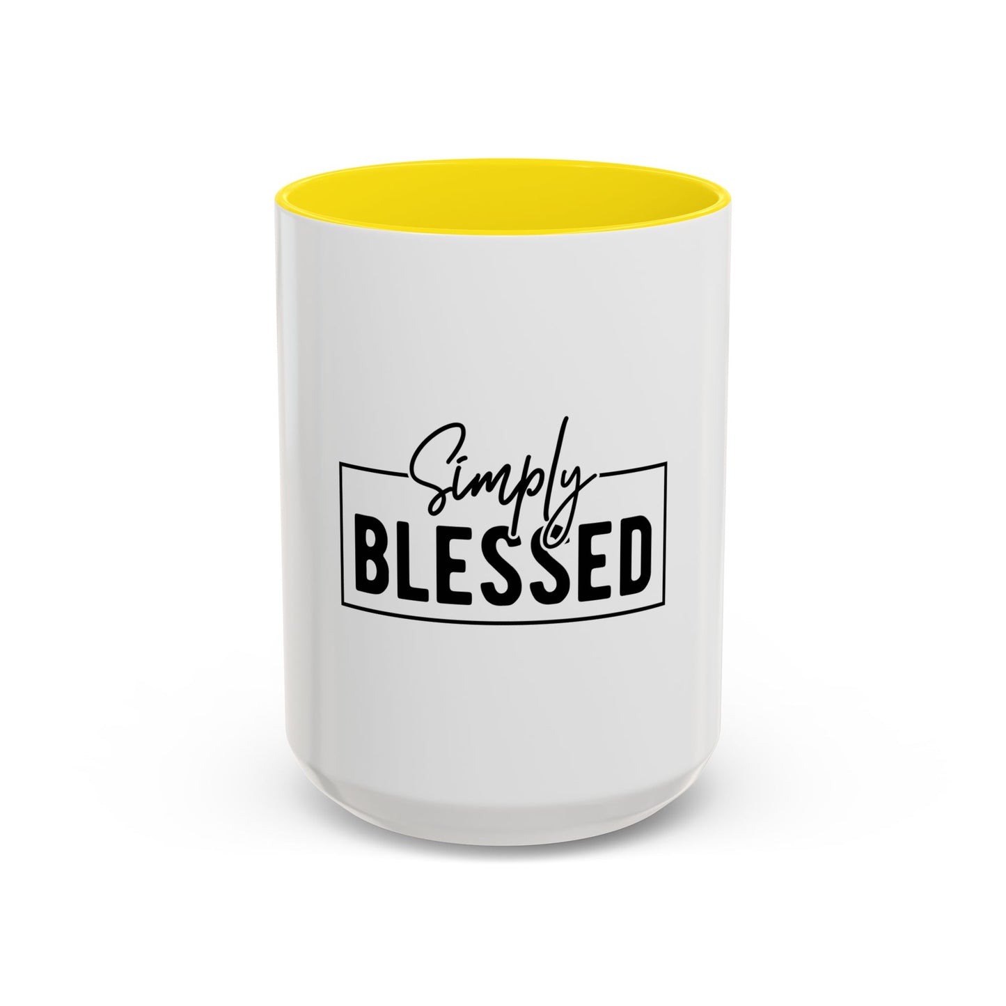 Simply Blessed Coffee Mug | Inspirational Gift, Motivational Mug, Home Decor, Office Coffee Cup, Holiday Gift