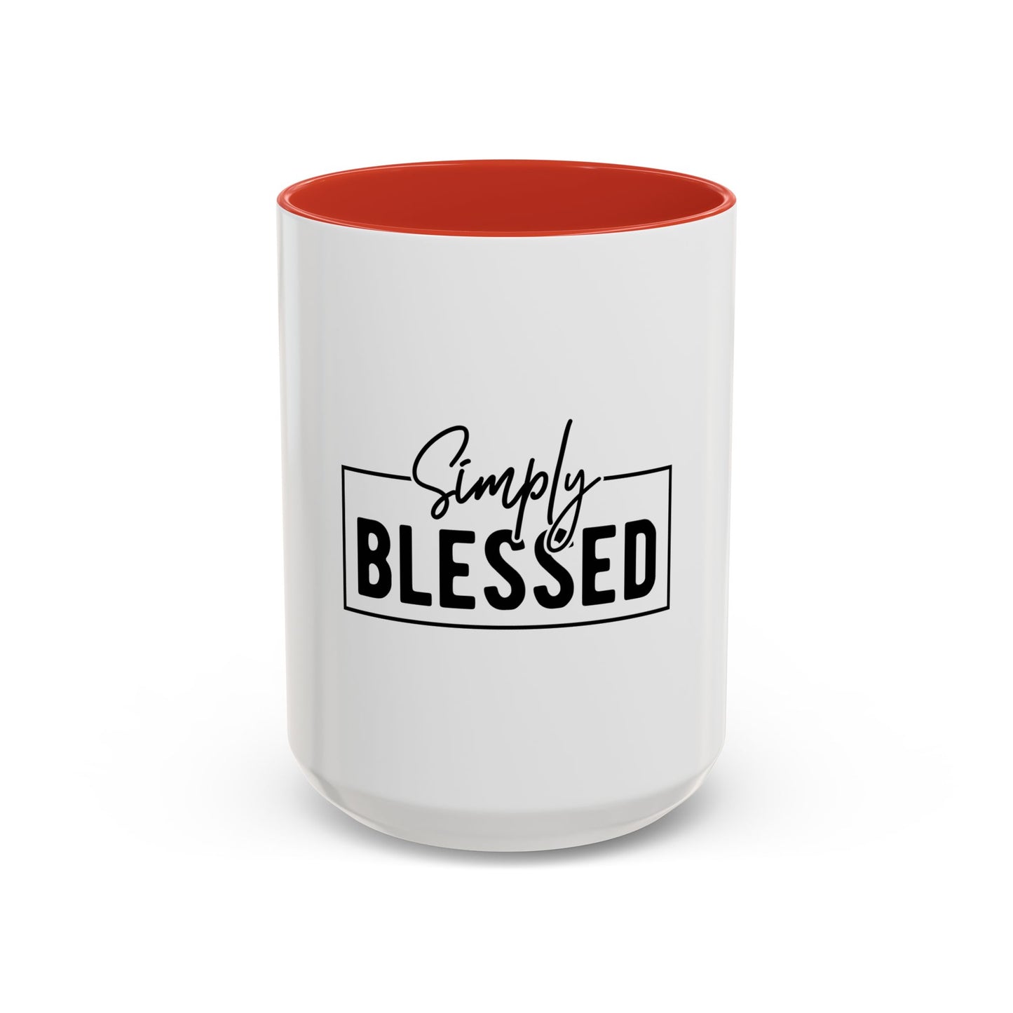 Simply Blessed Coffee Mug | Inspirational Gift, Motivational Mug, Home Decor, Office Coffee Cup, Holiday Gift
