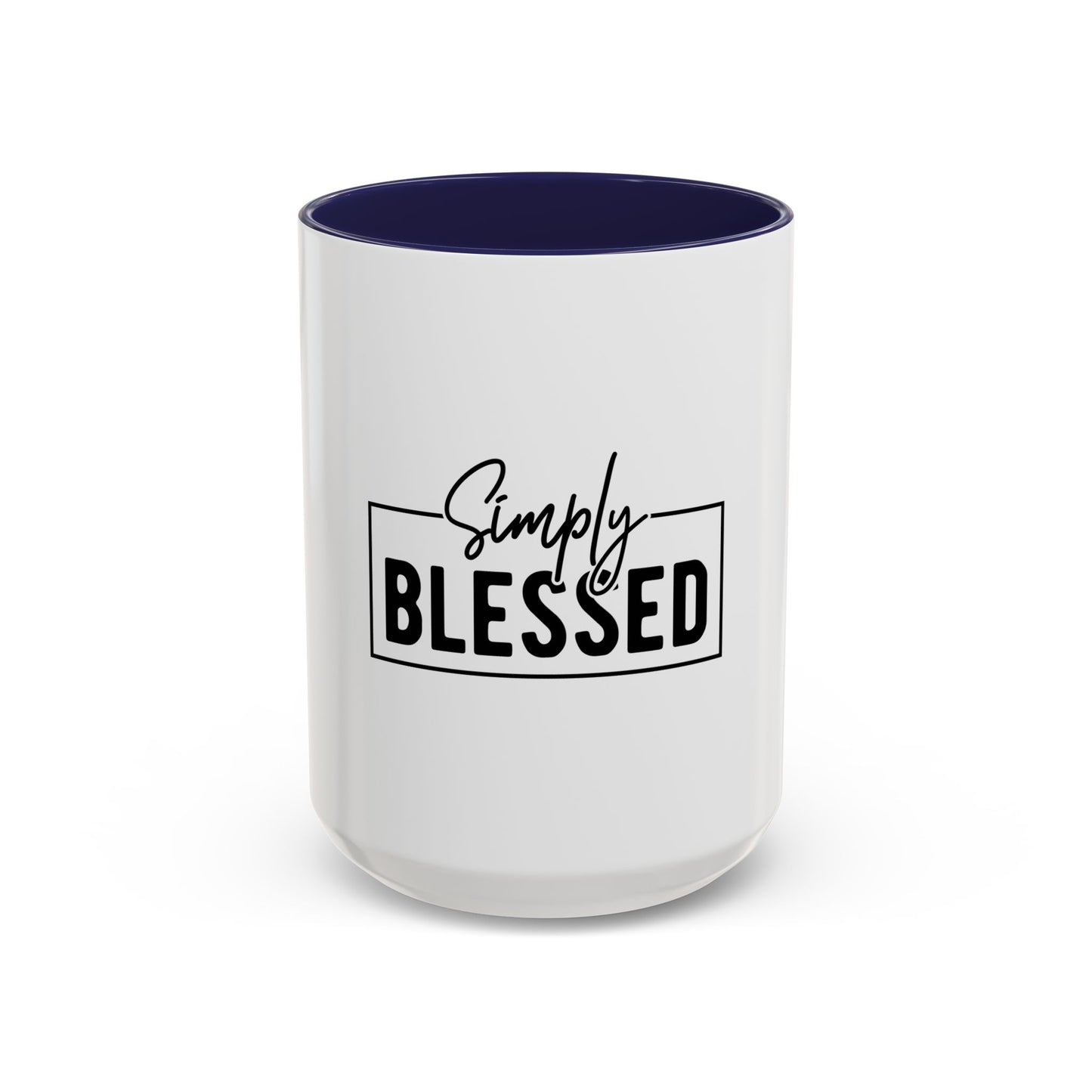 Simply Blessed Coffee Mug | Inspirational Gift, Motivational Mug, Home Decor, Office Coffee Cup, Holiday Gift