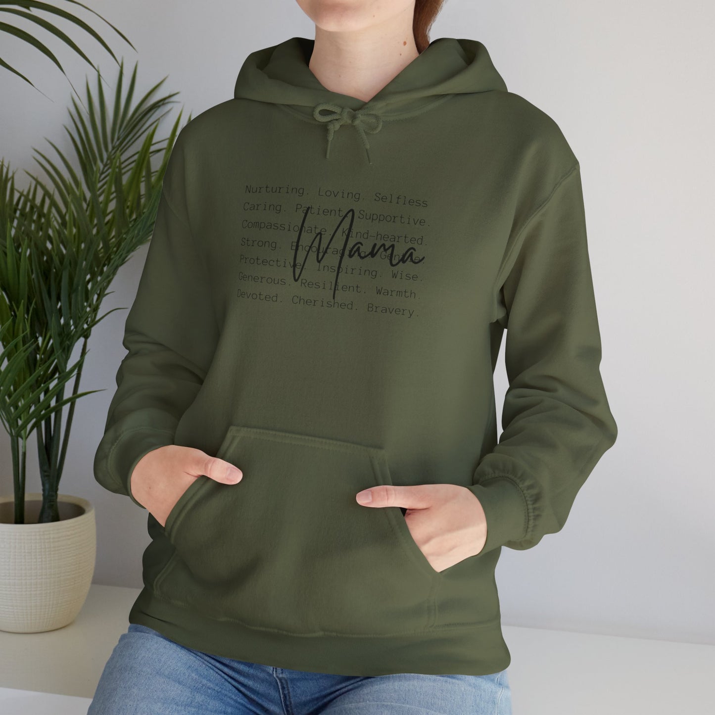 Mama Motivational Unisex Heavy Blend Hoodie