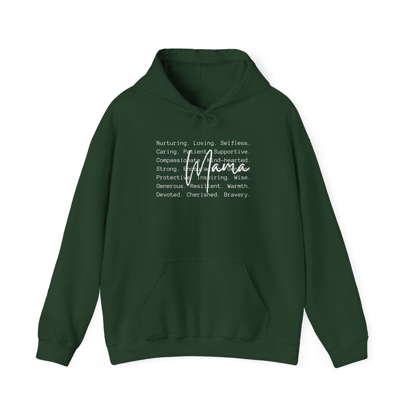 Mama Love Heavy Blend Hoodie - Nurturing, Supportive, and Cherished