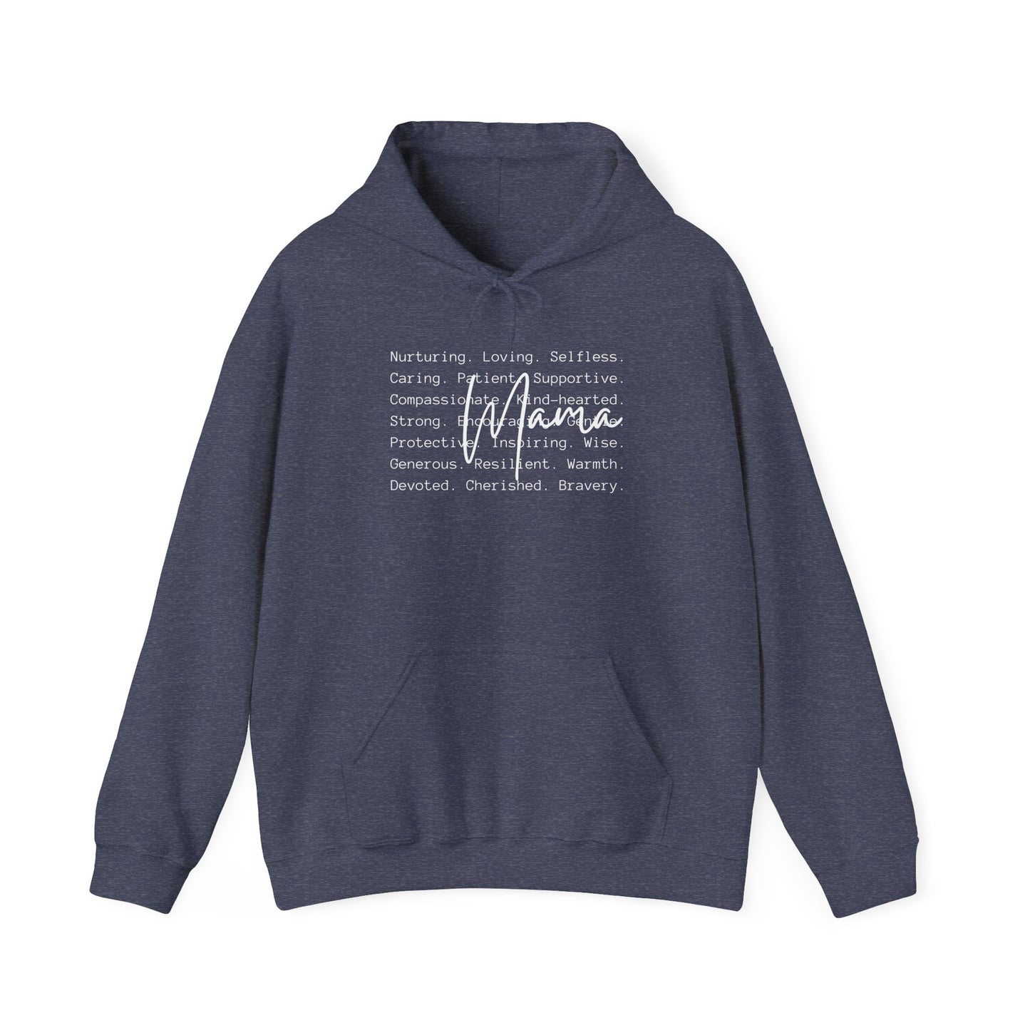 Mama Love Heavy Blend Hoodie - Nurturing, Supportive, and Cherished