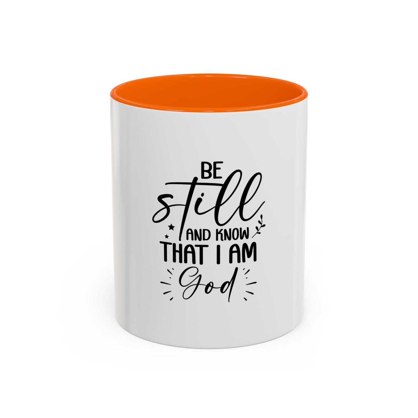 Faith-Inspired Accent Coffee Mug - Perfect for Spiritual Gifts, Daily Inspiration, Home Décor, Morning Coffee, Church Events