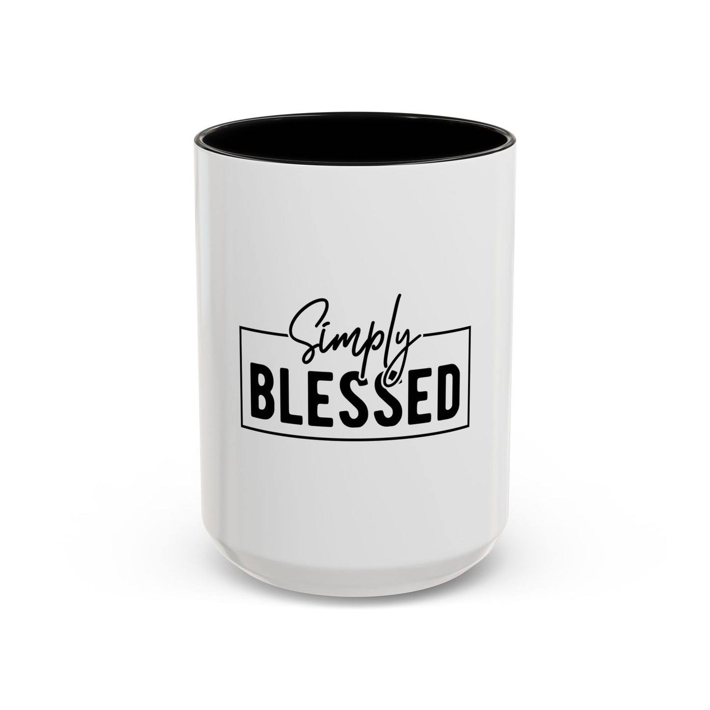 Simply Blessed Coffee Mug | Inspirational Gift, Motivational Mug, Home Decor, Office Coffee Cup, Holiday Gift