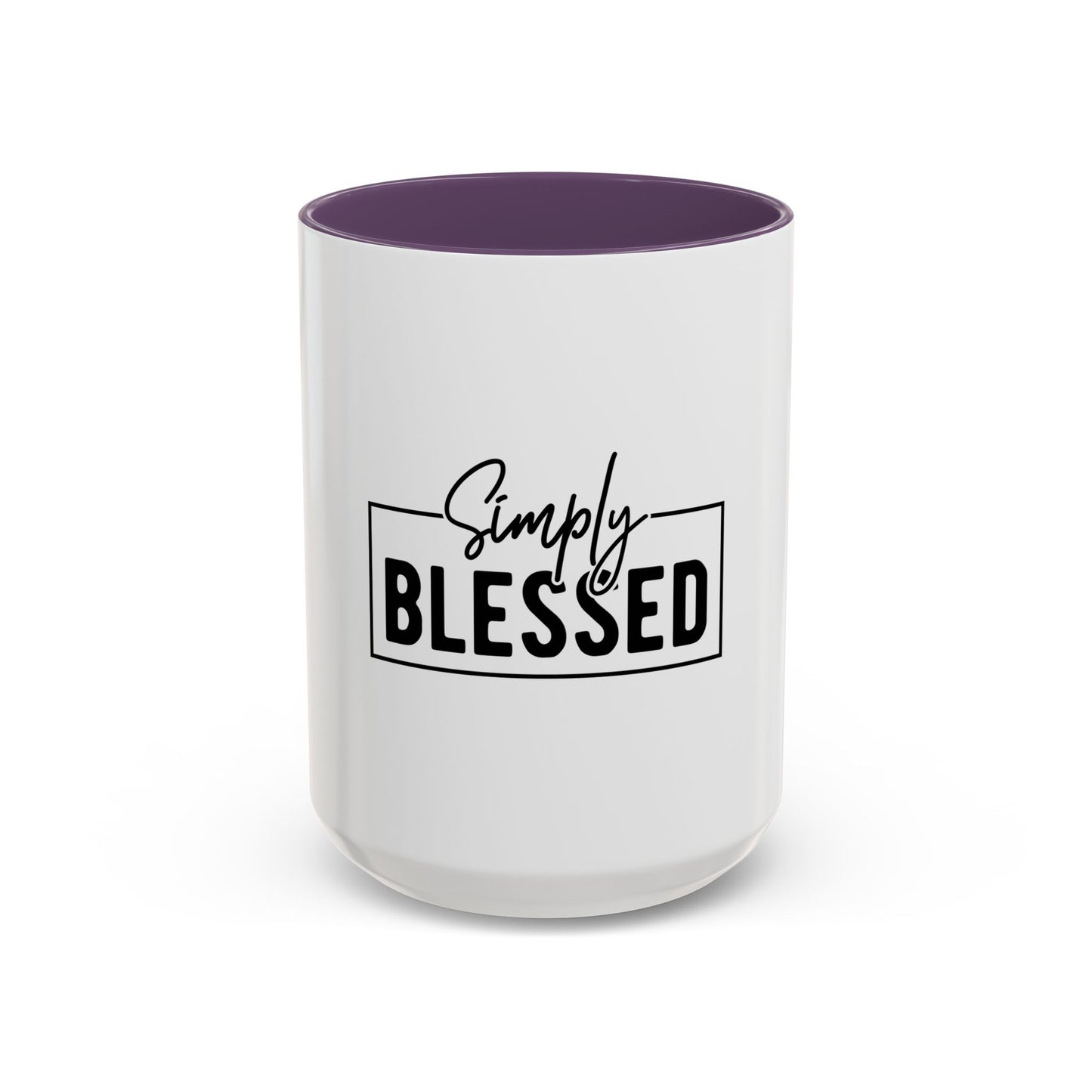 Simply Blessed Coffee Mug | Inspirational Gift, Motivational Mug, Home Decor, Office Coffee Cup, Holiday Gift