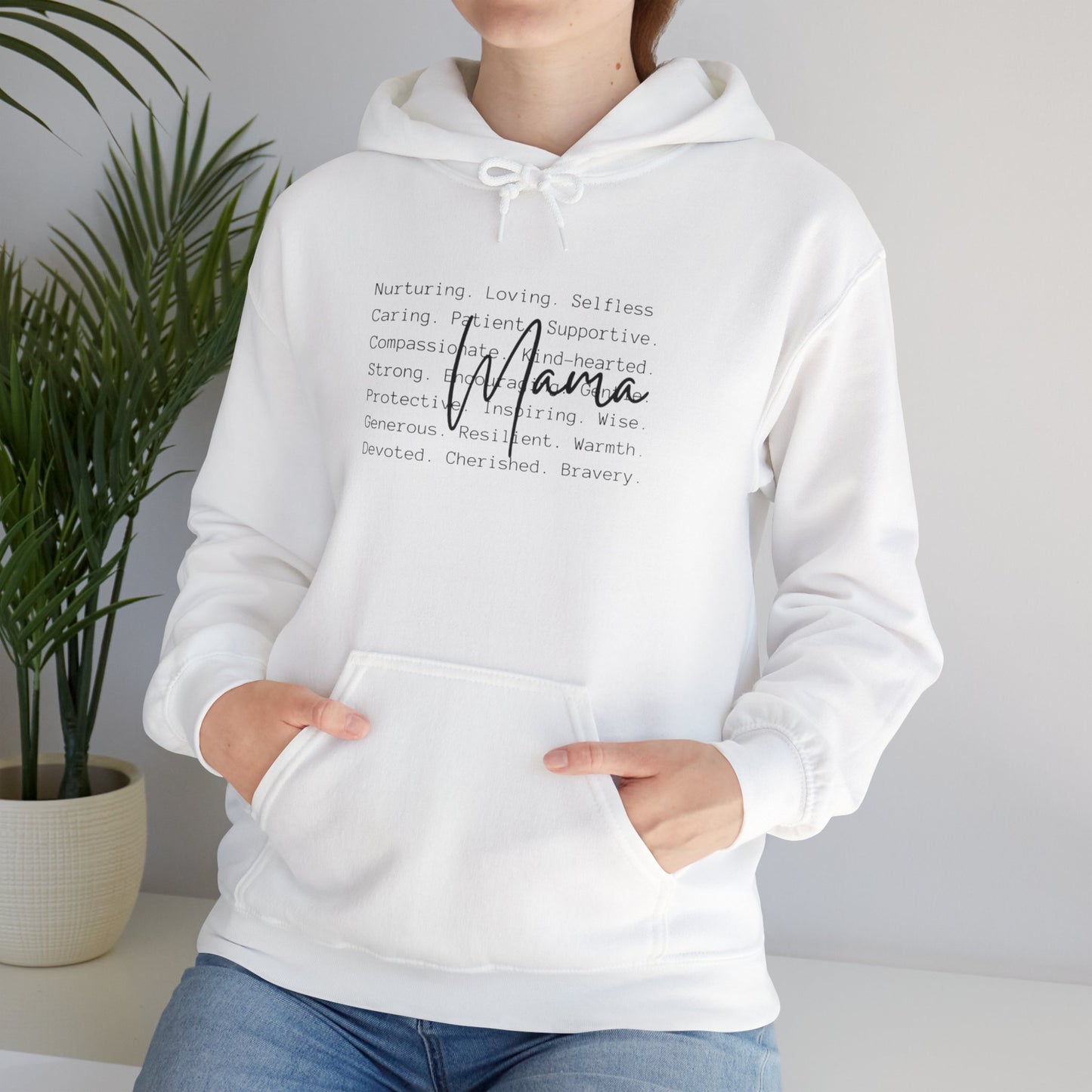 Mama Motivational Unisex Heavy Blend Hoodie