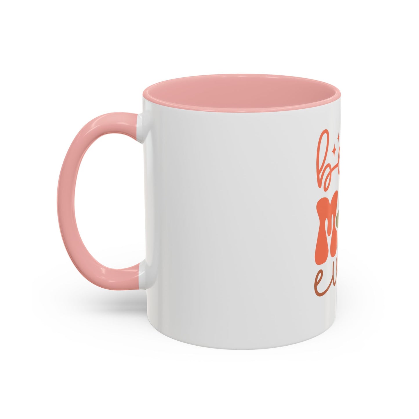 Best Mom Ever Accent Coffee Mug - Perfect Gift for Mother's Day, Birthdays & Celebrations