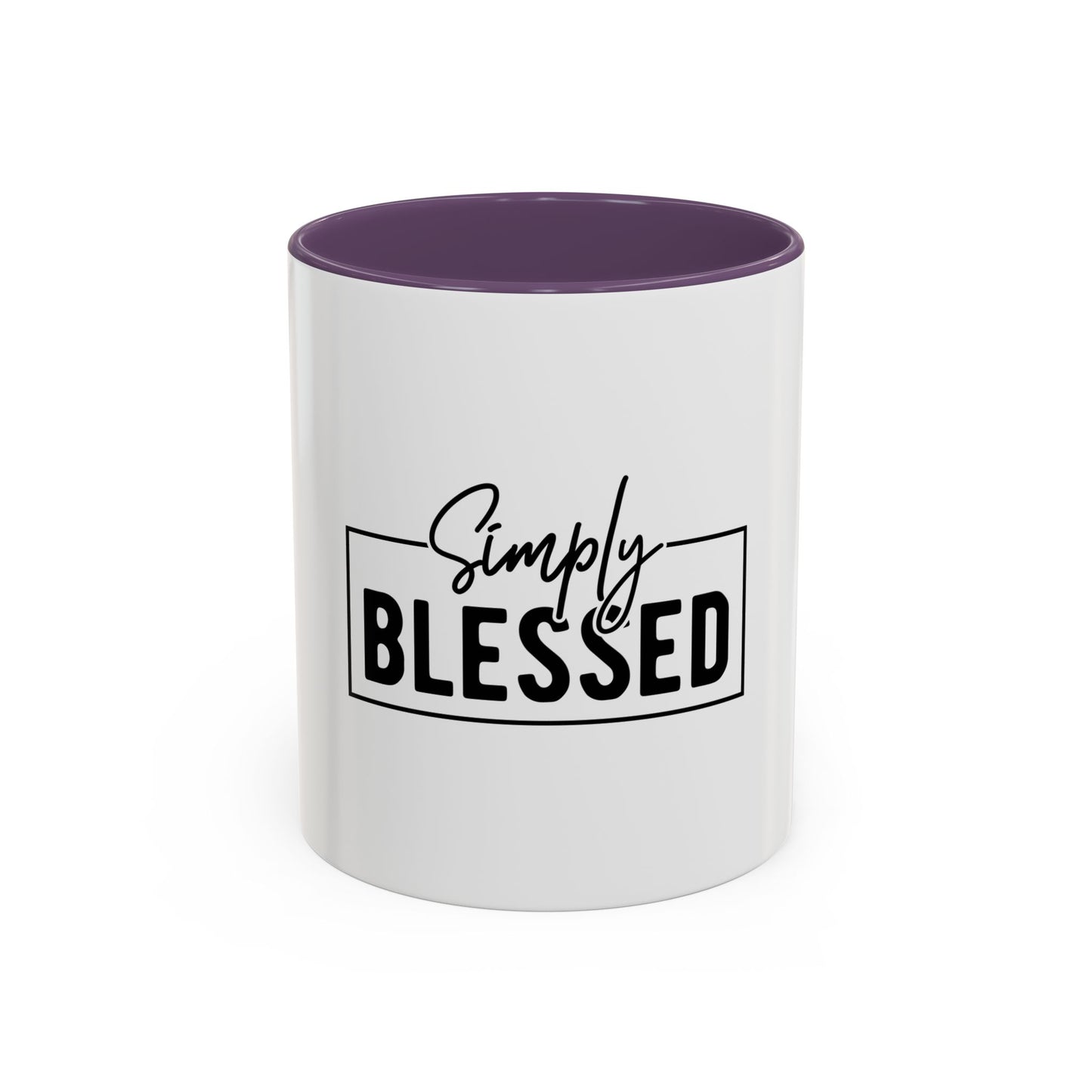 Simply Blessed Coffee Mug | Inspirational Gift, Motivational Mug, Home Decor, Office Coffee Cup, Holiday Gift