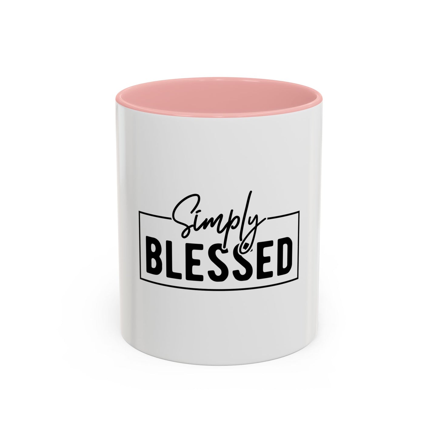Simply Blessed Coffee Mug | Inspirational Gift, Motivational Mug, Home Decor, Office Coffee Cup, Holiday Gift