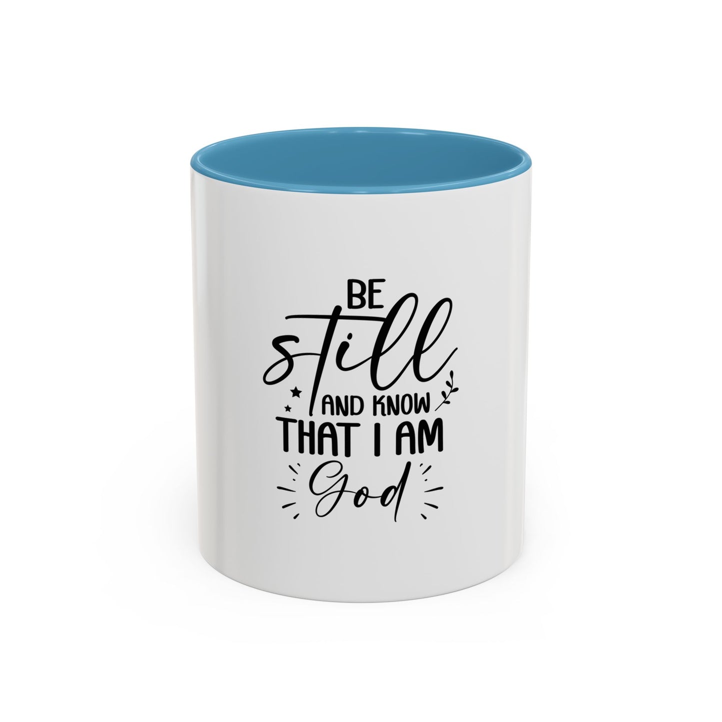 Faith-Inspired Accent Coffee Mug - Perfect for Spiritual Gifts, Daily Inspiration, Home Décor, Morning Coffee, Church Events