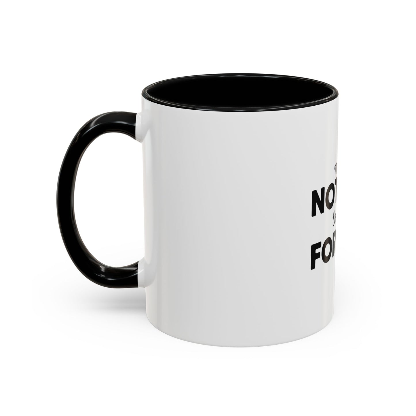 Faith-Inspired Coffee Mug, Black Accent Mug, Inspirational Gift, God-Themed Drinkware, Religious Office Decor, Christian Coffee Cup
