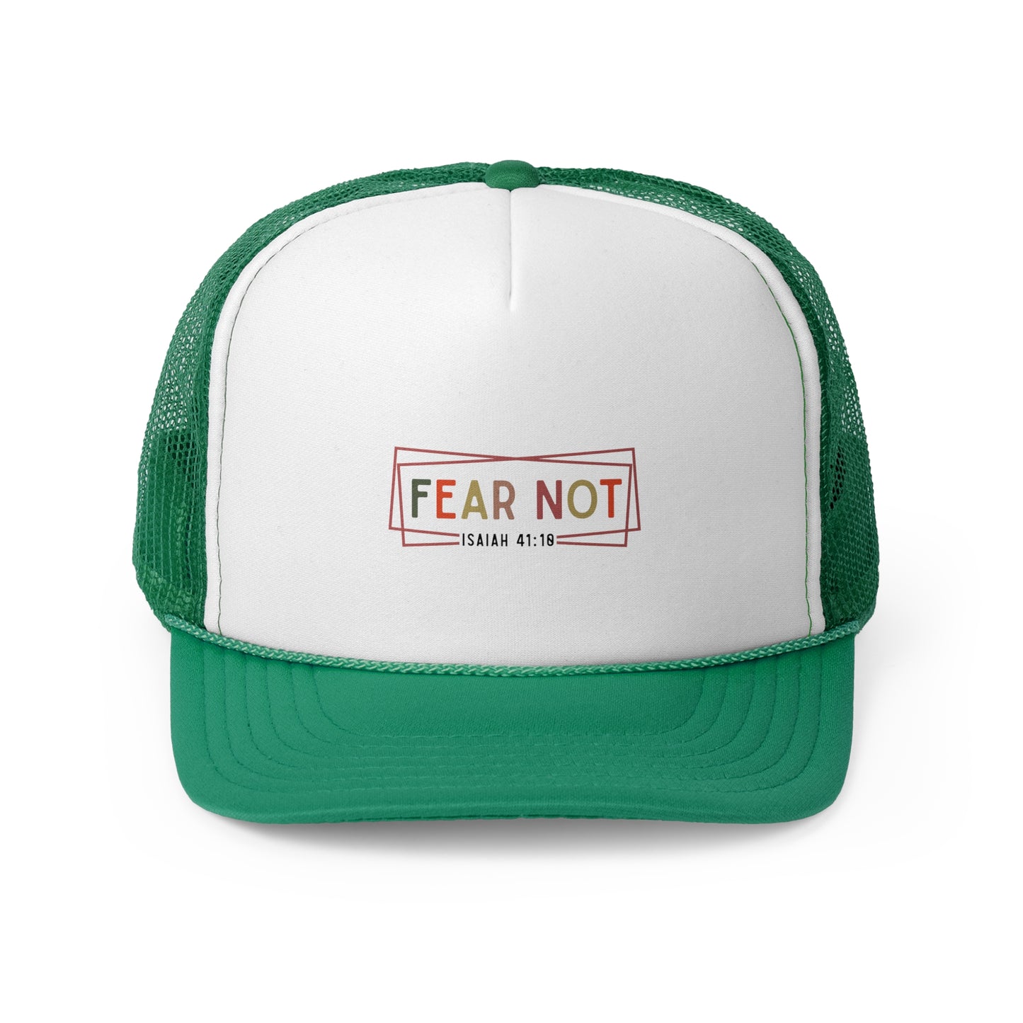 Fear Not Trucker Cap - Inspirational Hat for Faith and Comfort, Religious Gift, Adjustable Cap for Everyday Wear, Ideal for Outdoor [...]