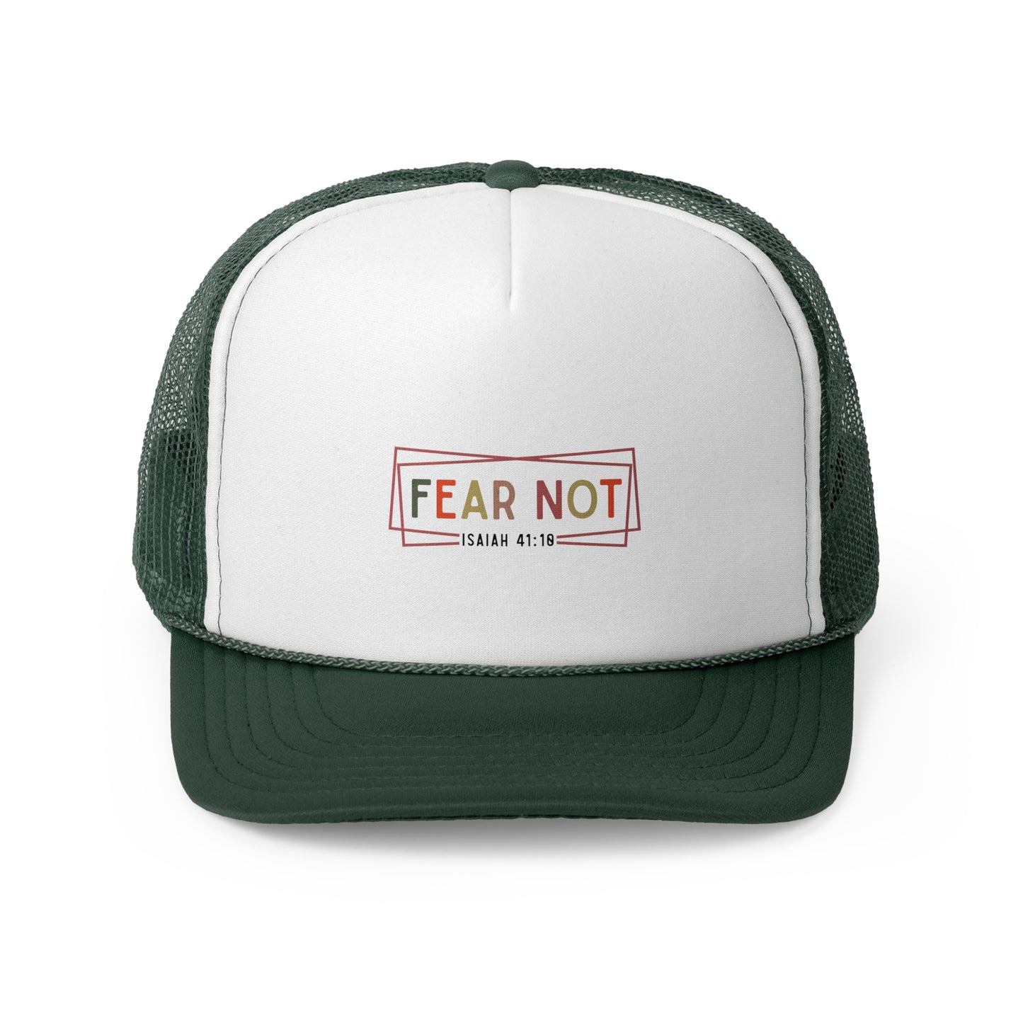 Fear Not Trucker Cap - Inspirational Hat for Faith and Comfort, Religious Gift, Adjustable Cap for Everyday Wear, Ideal for Outdoor [...]
