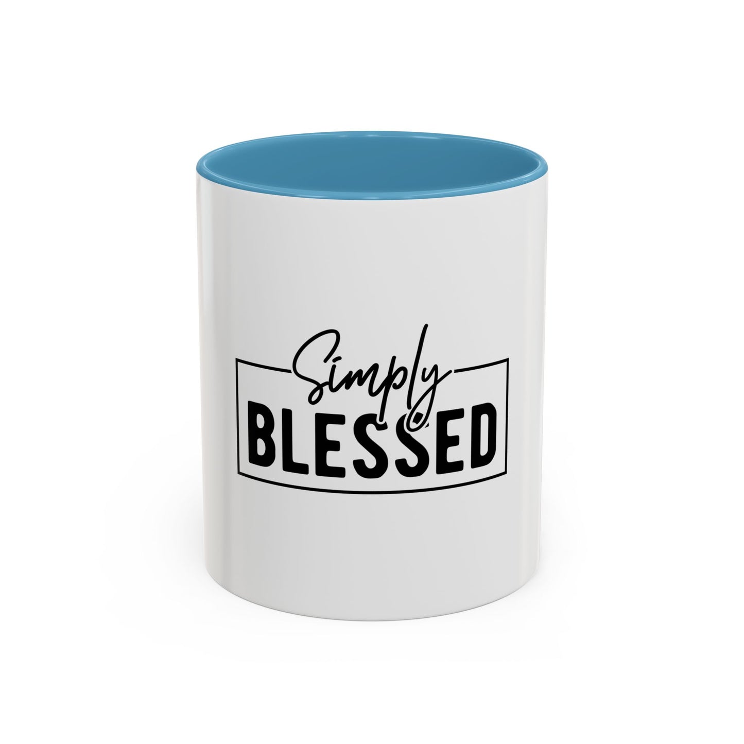 Simply Blessed Coffee Mug | Inspirational Gift, Motivational Mug, Home Decor, Office Coffee Cup, Holiday Gift