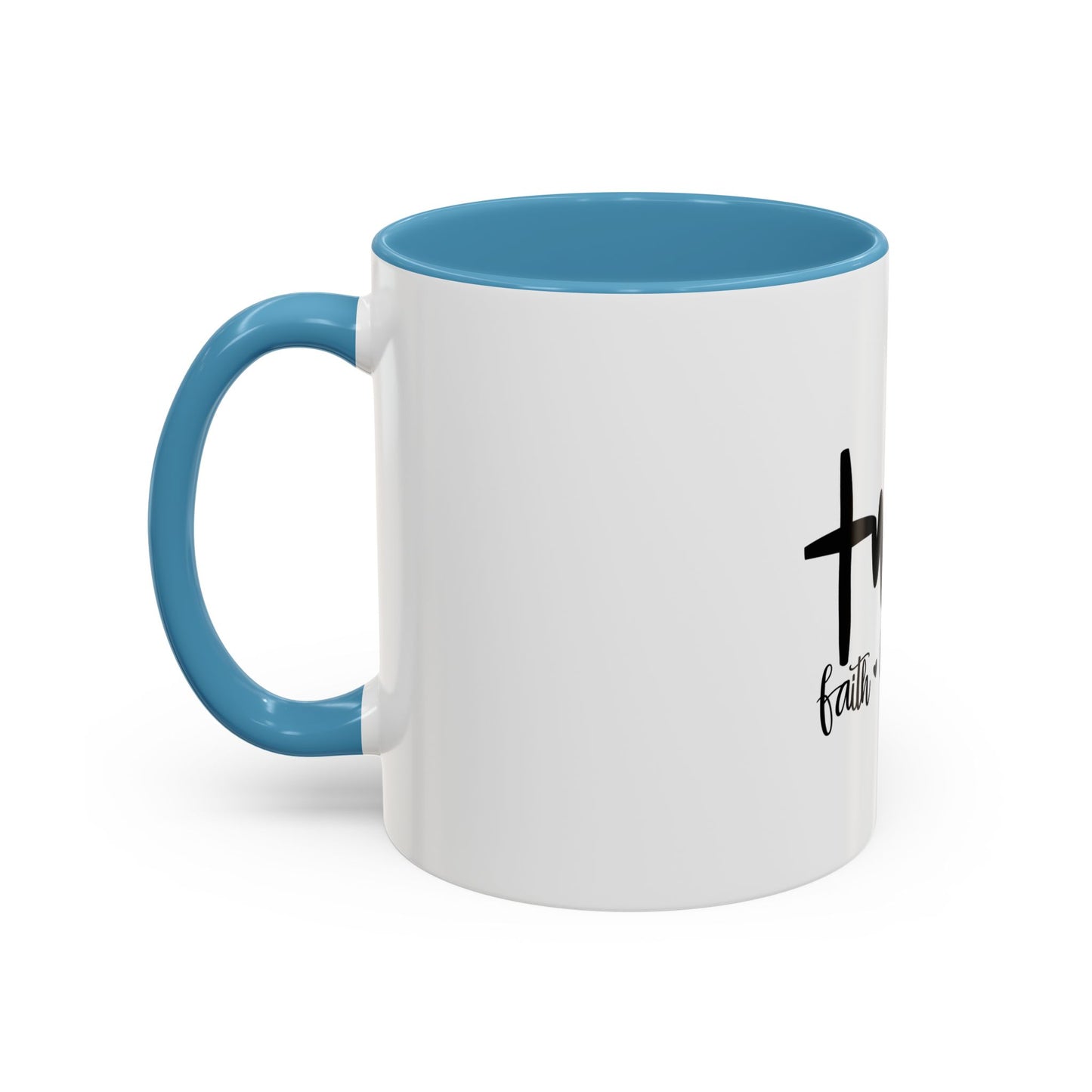 Faith, Hope, Love Coffee Mug - Inspirational Accent Mug, Perfect Gift for Friends, Motivational Decor, Spiritual Coffee Cup, [...]