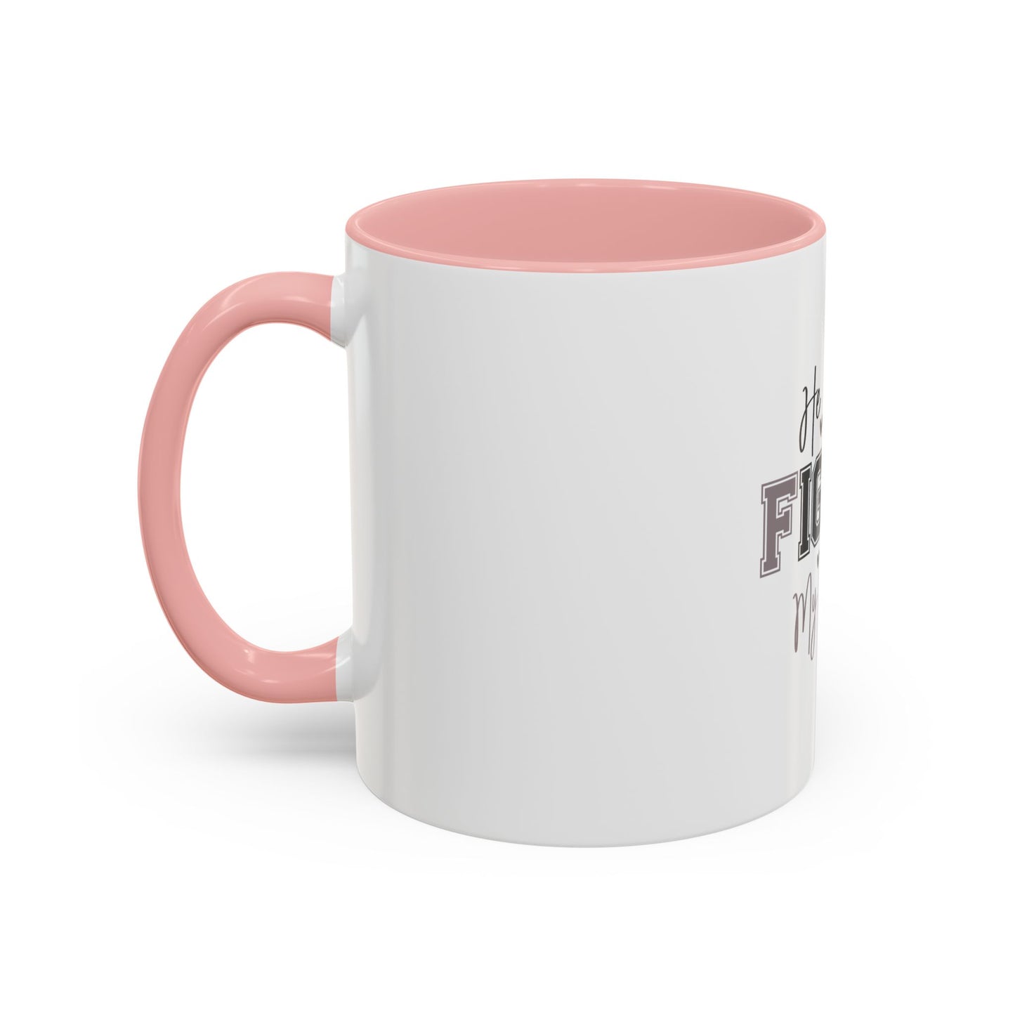 Inspirational Coffee Mug - He Fights My Battles, Motivational Gift for Believers, Faith-Based Home Decor, Christian Drinkware, [...]