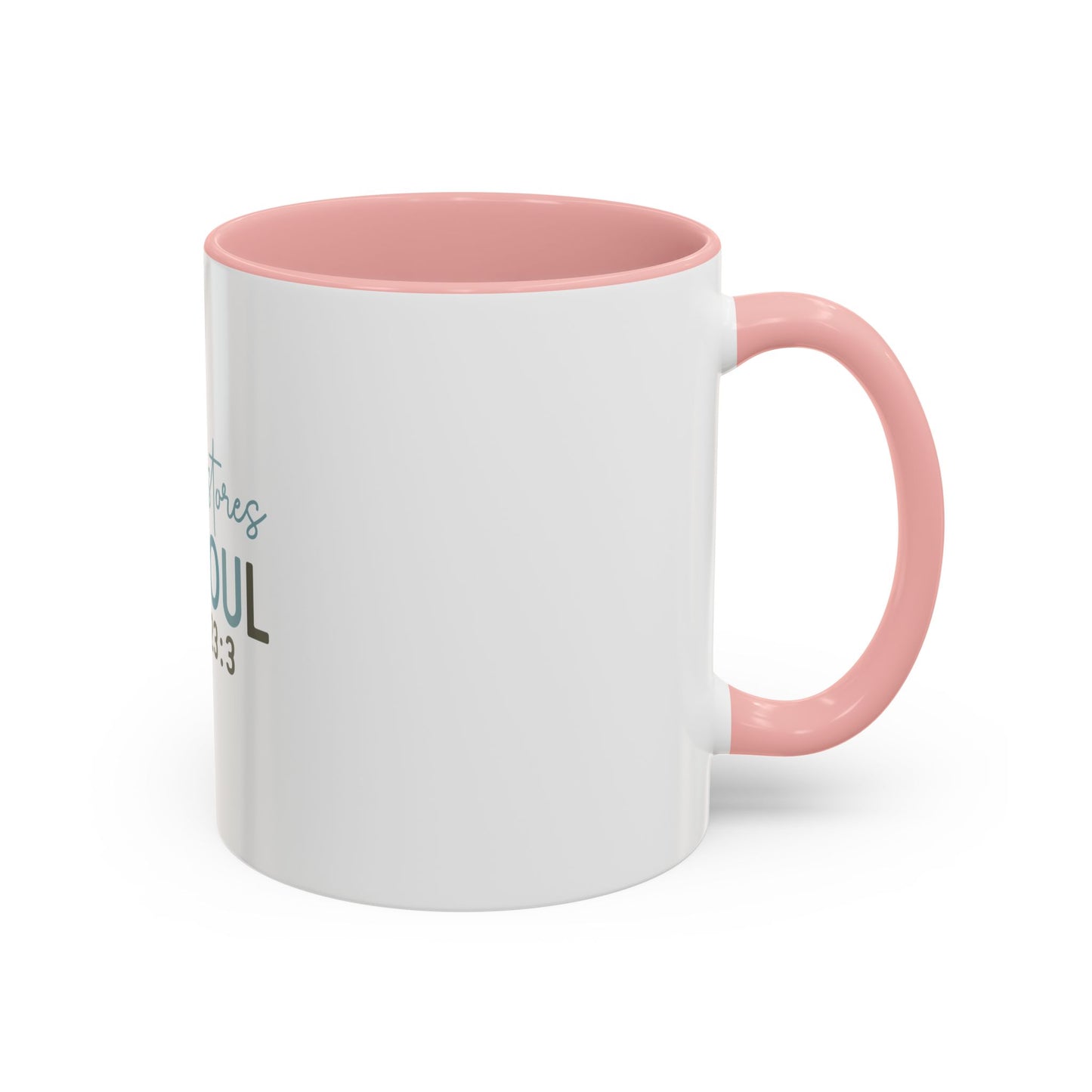 Inspirational Coffee Mug - "He Restores My Soul" Psalm 23:3, Faith Mug, Religious Gift, Christian Quote Mug, Motivational Coffee Cup, [...]