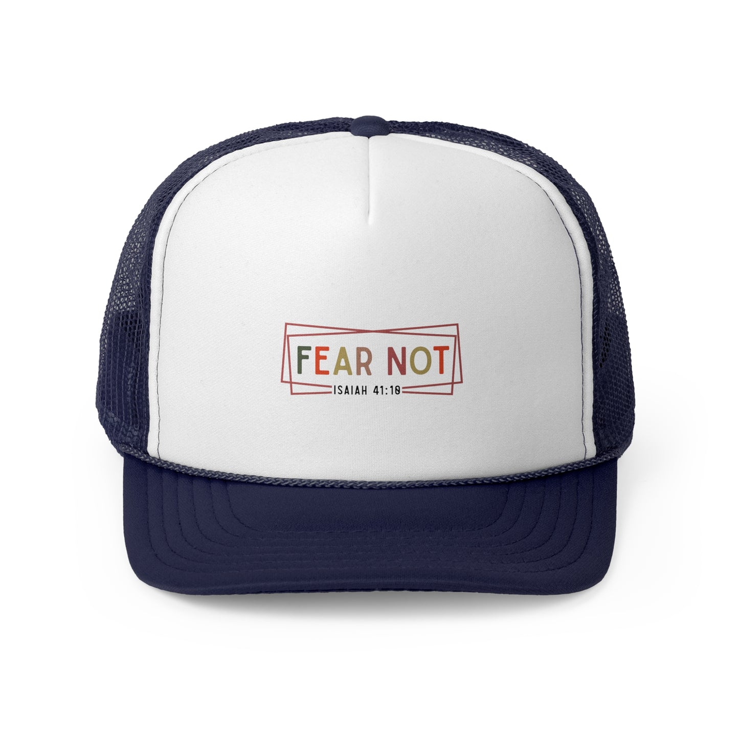 Fear Not Trucker Cap - Inspirational Hat for Faith and Comfort, Religious Gift, Adjustable Cap for Everyday Wear, Ideal for Outdoor [...]