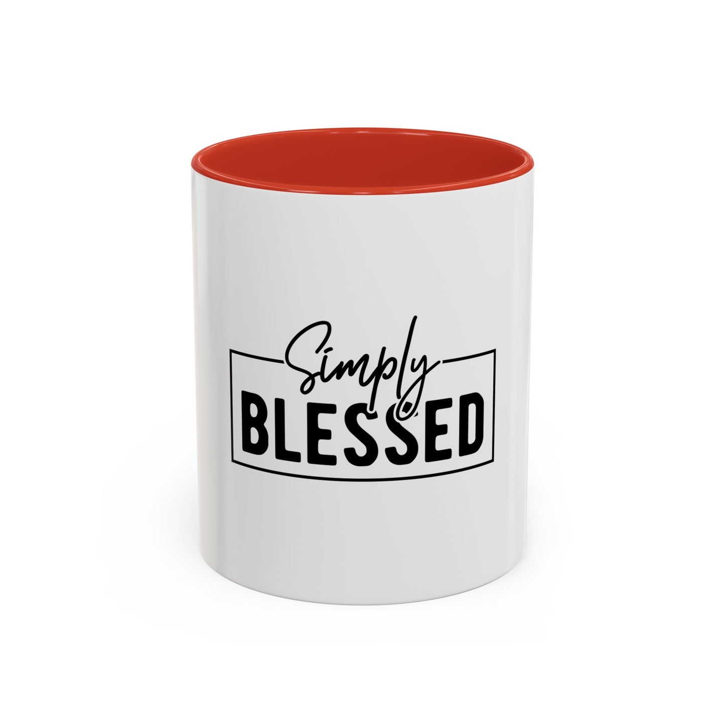 Simply Blessed Coffee Mug | Inspirational Gift, Motivational Mug, Home Decor, Office Coffee Cup, Holiday Gift