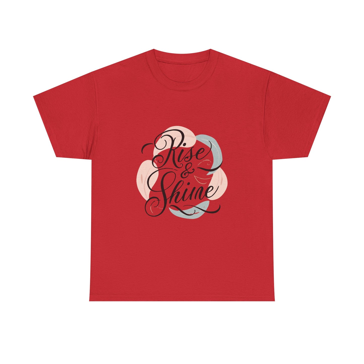 Inspirational 'Rise & Shine' Unisex Heavy Cotton Tee