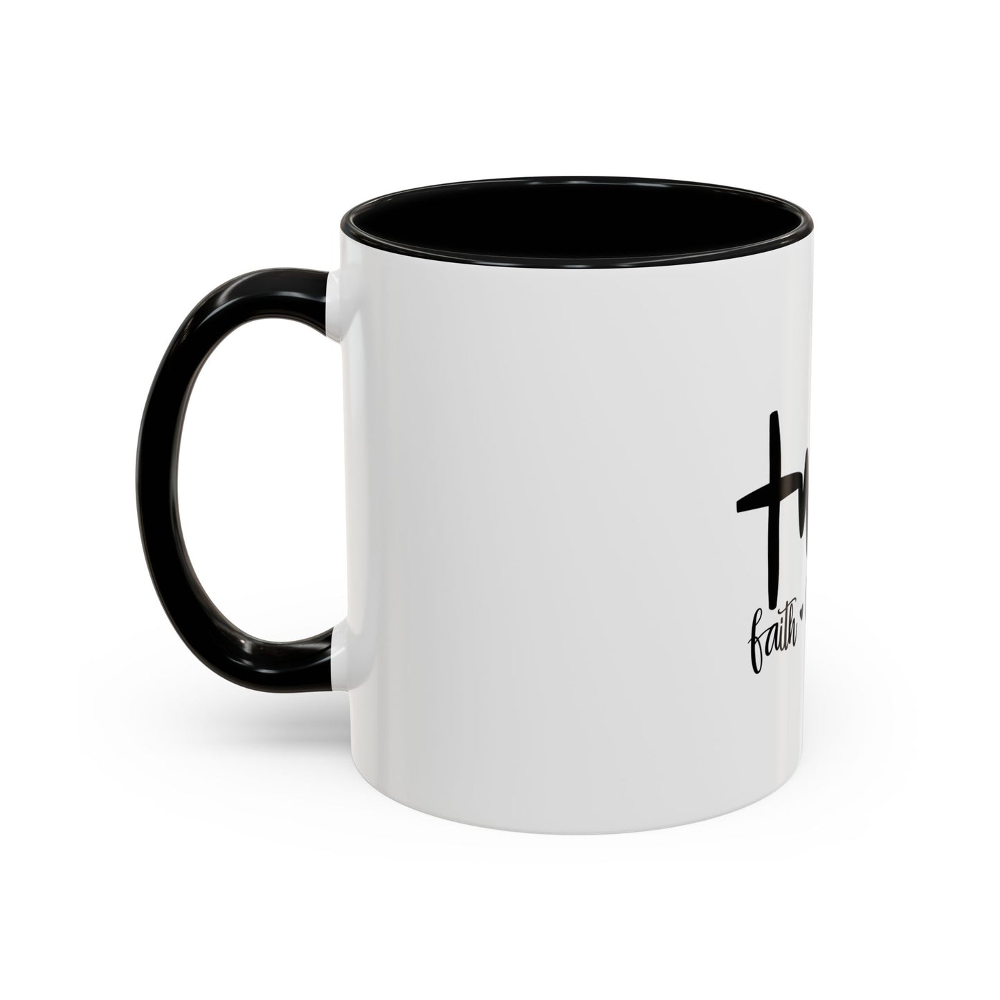 Faith, Hope, Love Coffee Mug - Inspirational Accent Mug, Perfect Gift for Friends, Motivational Decor, Spiritual Coffee Cup, [...]