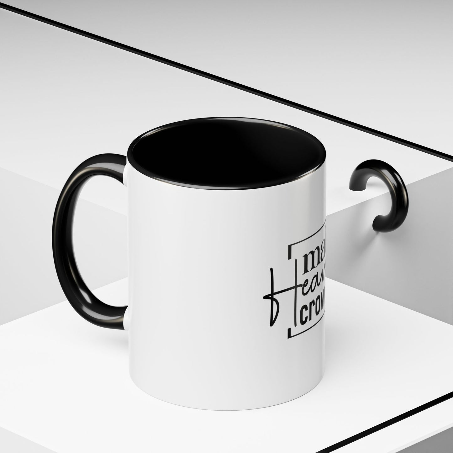 Inspirational Accent Coffee Mug, Motivational Gift for Coffee Lovers, Unique Home Decor, Office Mug, Perfect for Birthdays, Holidays