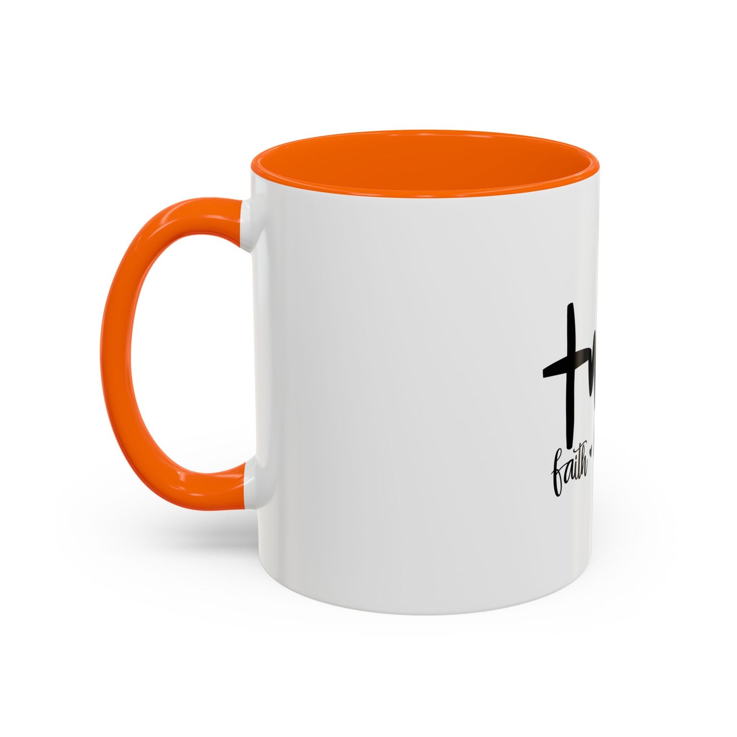 Faith, Hope, Love Coffee Mug - Inspirational Accent Mug, Perfect Gift for Friends, Motivational Decor, Spiritual Coffee Cup, [...]