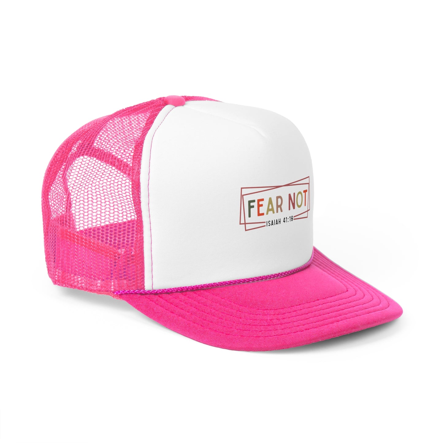 Fear Not Trucker Cap - Inspirational Hat for Faith and Comfort, Religious Gift, Adjustable Cap for Everyday Wear, Ideal for Outdoor [...]