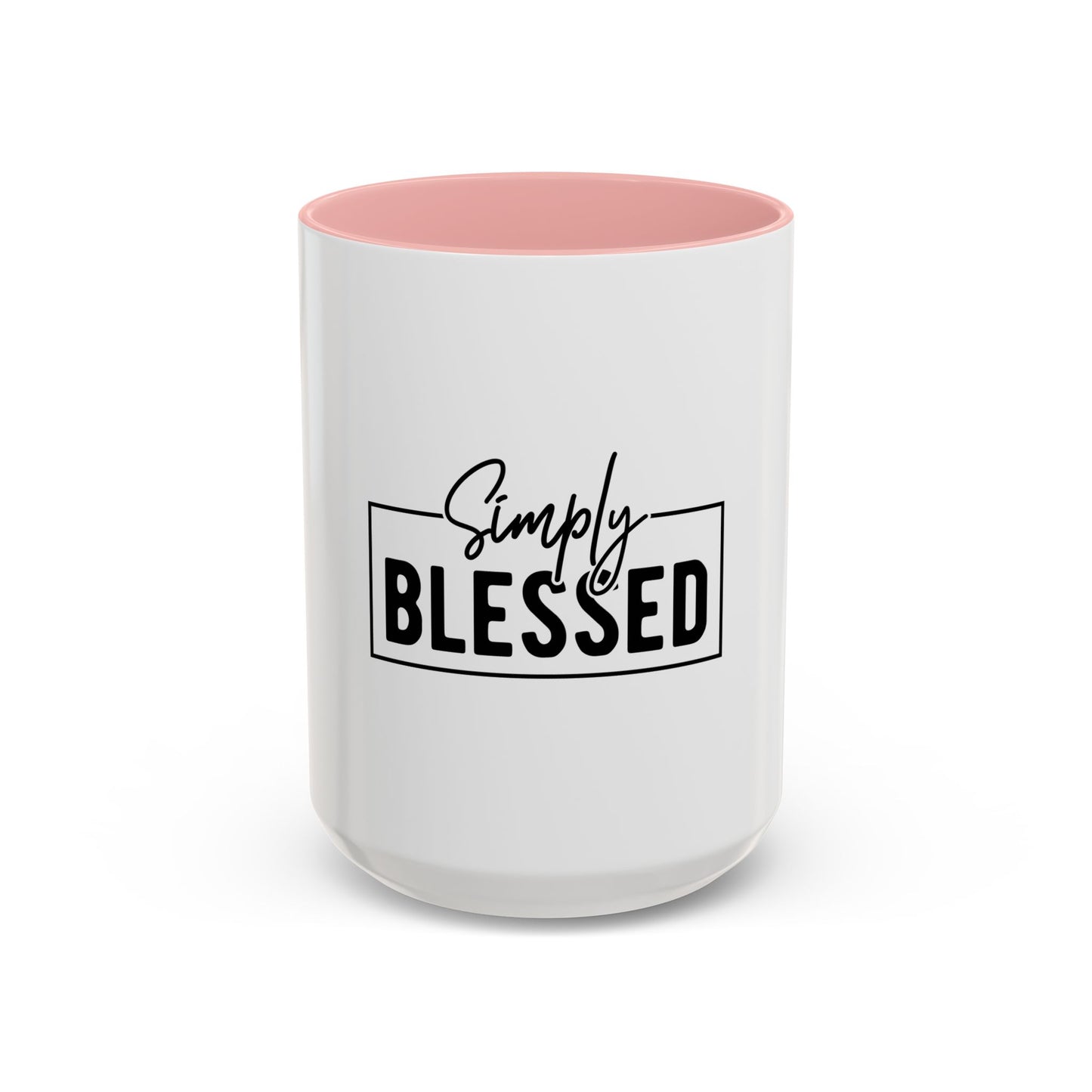 Simply Blessed Coffee Mug | Inspirational Gift, Motivational Mug, Home Decor, Office Coffee Cup, Holiday Gift