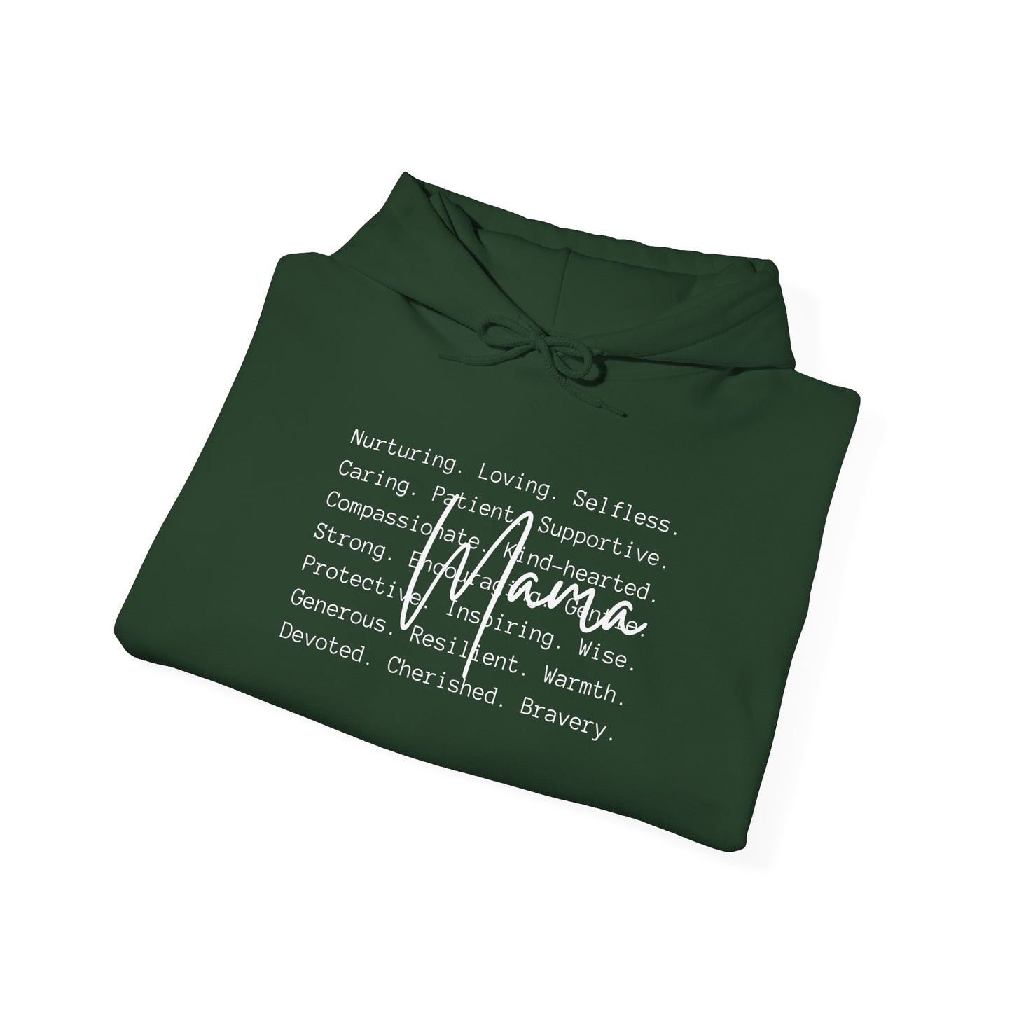 Mama Love Heavy Blend Hoodie - Nurturing, Supportive, and Cherished