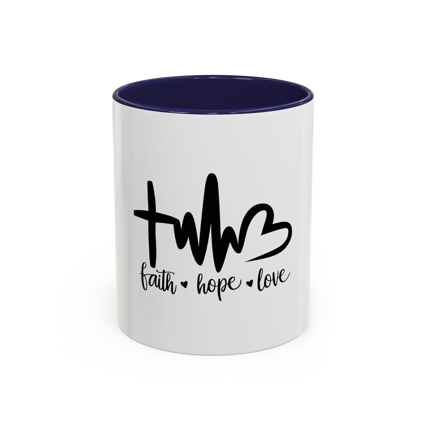 Faith, Hope, Love Coffee Mug - Inspirational Accent Mug, Perfect Gift for Friends, Motivational Decor, Spiritual Coffee Cup, [...]